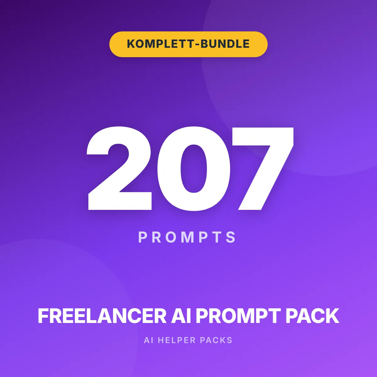 Das Freelancer AI Prompt Pack - Komplett-Bundle
