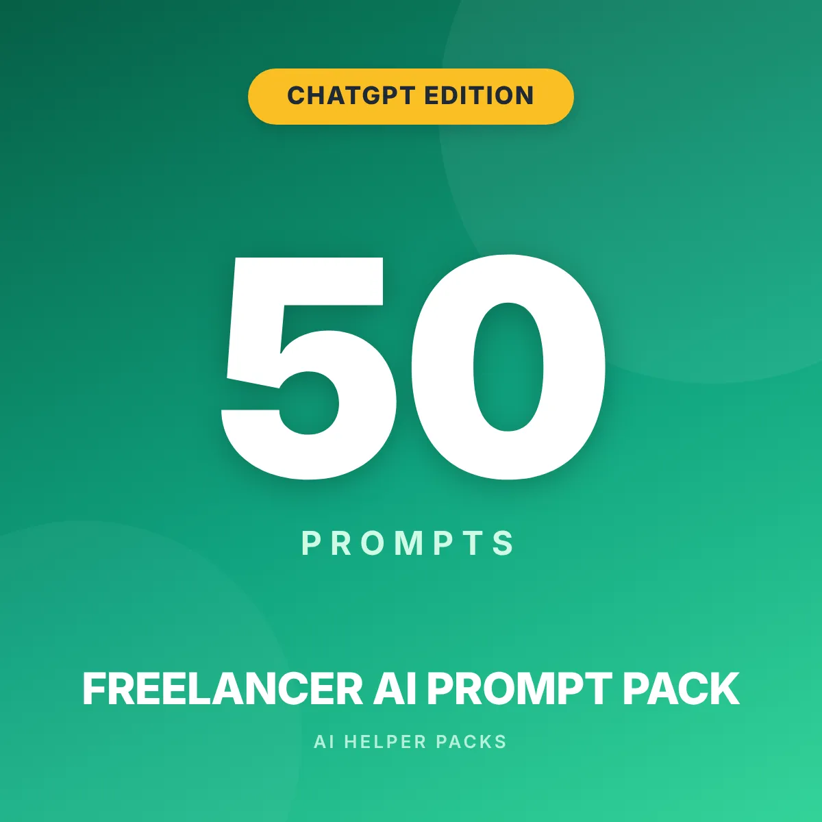 The Freelancer AI Prompt Pack - ChatGPT Edition